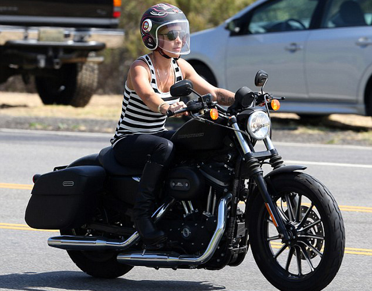 Celebrity Women Who Ride Motorcycles